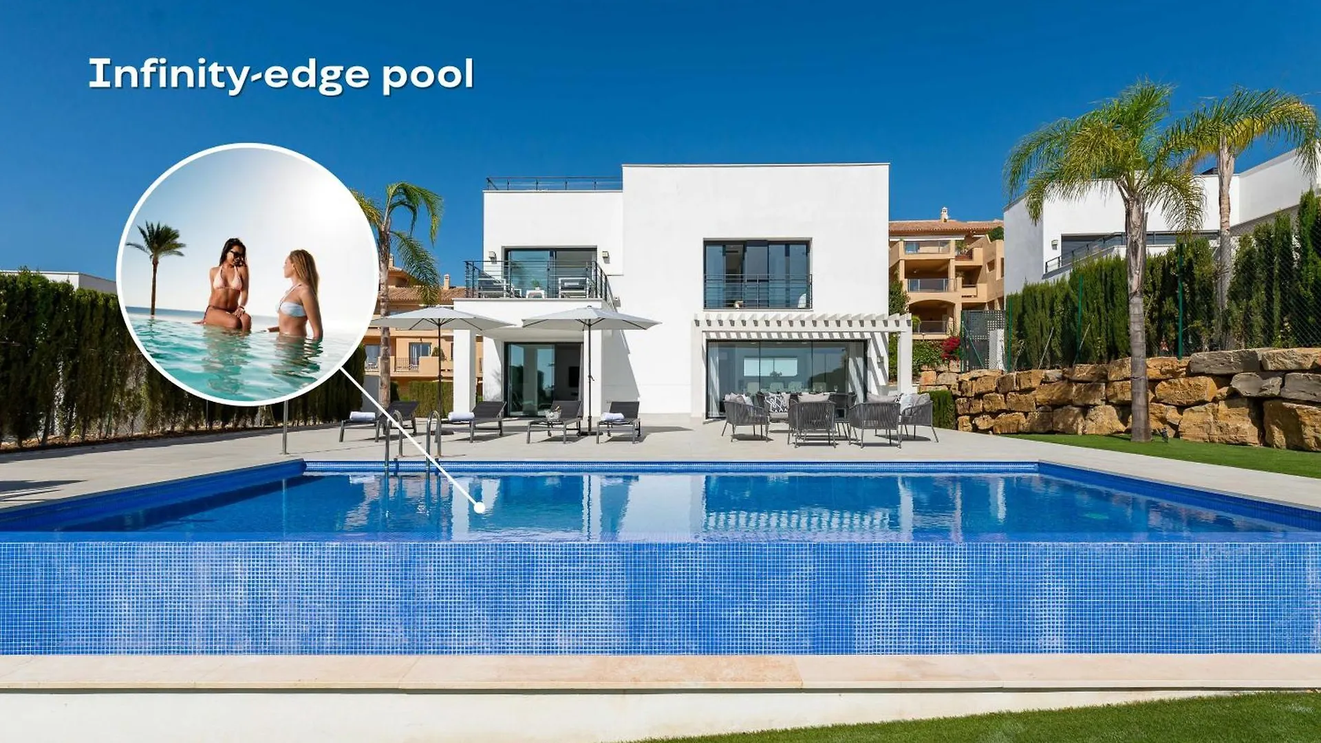 Vacation Marbella I Villa De La Resina, Infinity Pool, Golf Community, Africa Views Estepona